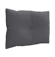 vidaXL Pallet Cushions pcs Anthracite Fabric