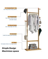 Lovmor Coat Racks solid wood hanger 23.6 1164.1 for bedroom/entrance/living room