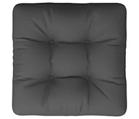 Pallet Cushion Anthracite 23.6"x24.2"x3.9" Fabric