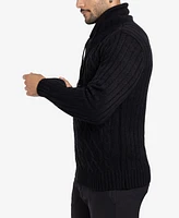 X-Ray Men's Shawl Neck Knit Sweater