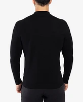 X-Ray Men's Basice Mock Neck Midweight Pullover Sweater