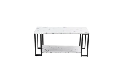 Slickblue Tabletop Coffee Table for Dining Room, Shop, and Stylish Living Room Decor