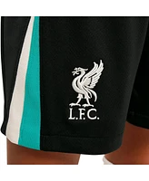 Nike Big Boys and Girls Navy Liverpool 2024/25 Away Stadium Shorts