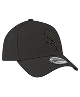 New Era Men's Black Chicago White Sox A-Frame 9FORTY Adjustable Hat