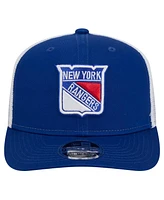 New Era Men's Blue New York Rangers Core Trucker 9SEVENTY Stretch-Snap Hat