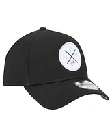 New Era Men's Black New York Yankees 9FORTY A-Frame Adjustable Hat