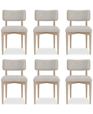 Lunare 6-Pc. Curved Chair Set