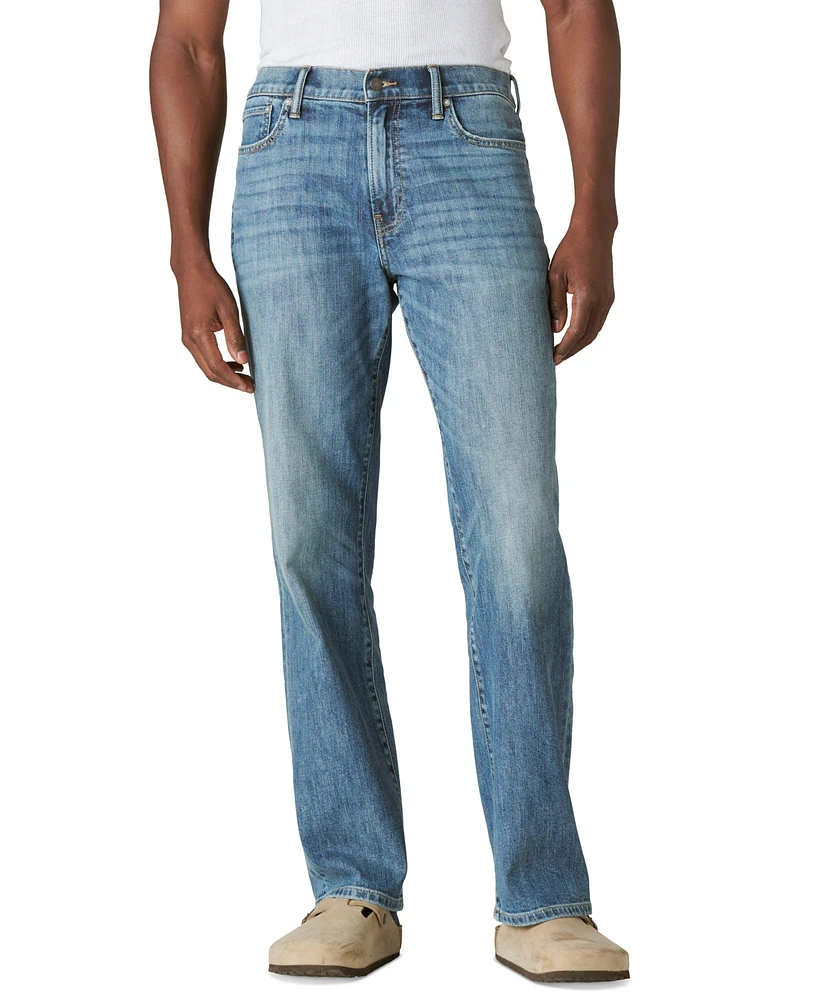 Lucky Brand Men's Relaxed-Fit Straight Whiskered Jeans