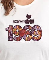 Hybrid Apparel Plus Woodstock 1969 Graphic Pullover T-shirt