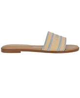 Calvin Klein Women's Kendell Slip-On Flat Casual Sandals