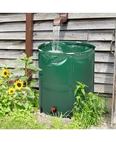 Slickblue Folding Rain Barrel Water Collector for Efficient Water Storage and Space-Saving Design