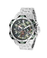 Invicta Men's 47755 Venom Quartz Chronograph Gold, Green, Olive Green, Light Green Dial Watch