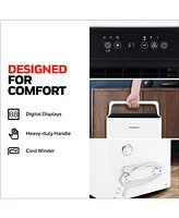 Honeywell 2024 New! 50-Pint Energy Star Smart Dehumidifier with WiFi and Alexa Voice Control for 4,000 Sq Ft – Laundry Mode, Auto-Comfort Mode