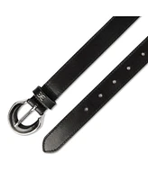 Sam Edelman Leather-Inset Harness Buckle Belt