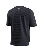 Nike Men's Navy New York Yankees Authentic Collection Pregame Raglan Performance V-Neck T-Shirt