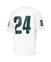 Nike Big Boys and Girls 24 White Michigan State Spartans Untouchable Football Jersey