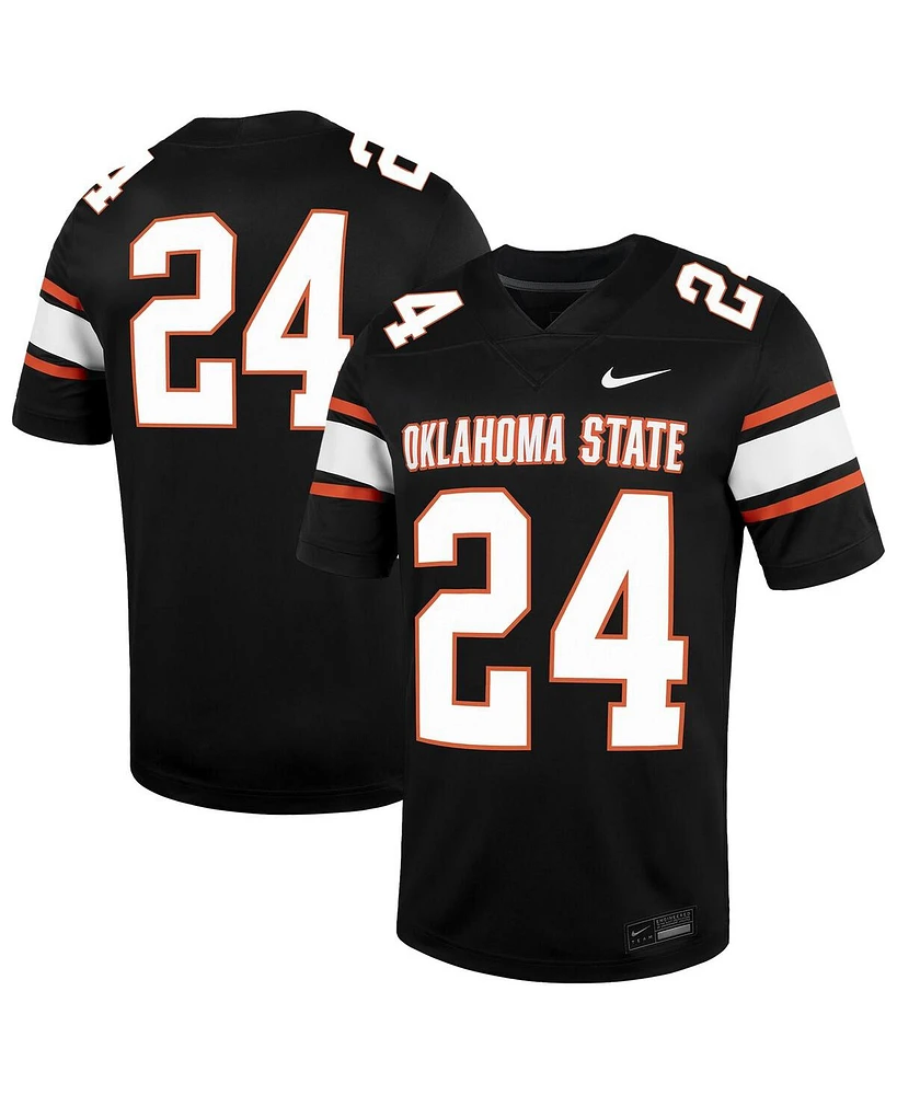 Nike Men's 24 Black Oklahoma State Cowboys Untouchable Football Jersey