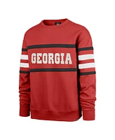 '47 Men's Red Georgia Bulldogs Coaches Collection Pullover Sweatshirt