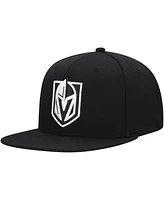 Mitchell & Ness Men's Black Vegas Golden Knights Team Snapback Hat