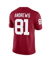 Jordan Men's Mark Andrews Crimson Oklahoma Sooners Alumni Player Game Jersey