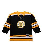 Mitchell & Ness Men's Bobby Orr Black Boston Bruins Big Tall 1971/72 Blue Line 2.0 Jersey