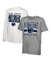 Outerstuff Big Boys and Girls Penn State Nittany Lions the Mix T-Shirt Combo Set