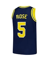 Mitchell & Ness Men's Jalen Rose Navy Michigan Wolverines 1991/92 Swingman Jersey