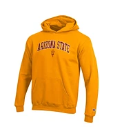 Champion Big Boys and Girls Gold Arizona State Sun Devils Campus Pullover Hoodie