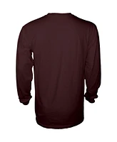 Blue 84 Men's Maroon Arizona State Sun Devils 2024 Big 12 Football Conference Champions Locker Room Long Sleeve T-Shirt