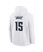 Nike Big Boys and Girls Nikola Jokic White Denver Nuggets 2024/25 City Edition Name Number Pullover Hoodie