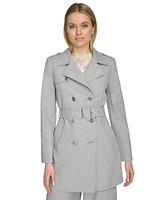 Calvin Klein Women's Double-Breasted Trench Coat