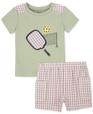 Baby Essentials Boys 2-Pc. Pickleball T-Shirt & Shorts Set