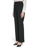 Calvin Klein Women's Pinstripe Modern Fit Trousers