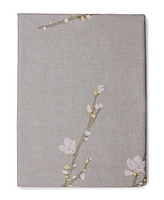 Boss Home by Hugo Boss Almond Flowers 300 Thread Count Cotton Flat Sheet