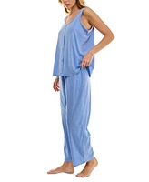Roudelain Women's Ribbed Scoop-Neck Tank Pajama Set