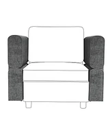 gaomon Chenille Armrest Module for Modular Sectional Sofa, 90°-180° Adjustable Sofa Armrest, A Pair of Couch Armrests for Sectional Sleeper