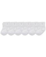 Polo Ralph Lauren Baby Girl Sport Quarter Socks, 6-Pack