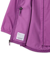 Columbia Big Girls Switchback Long Hooded Waterproof Jacket