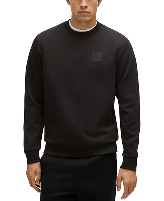 Boss by Hugo Men's Drop Needle Stitching Regular-Fit Sweatshirt