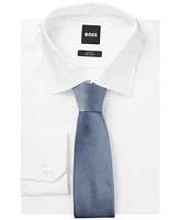 Boss by Hugo Boss Men's Silk-Blend Jacquard Pattern Tie