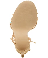 Madden Girl Vienna Strappy Lace-Up Stiletto Dress Sandals
