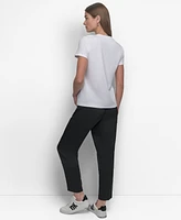 Dkny Women's Embellished Graphic T-Shirt