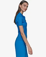 Karl Lagerfeld Paris Women's Knit Polo