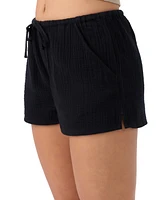 O'Neill Juniors' Brenda Cotton Gauze Shorts