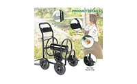 Slickblue Spokes Water Pipe Truck for Efficient Outdoor Watering and Gardening