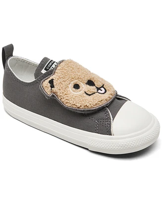 Converse Toddler Kids Chuck Taylor All Star One Strap Sherpa Bear Easy-On Casual Sneakers from Finish Line