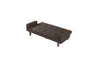 Slickblue Comfortable Linen Sofa Bed for Living Room and Guest