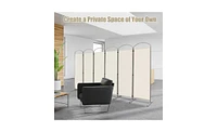 Slickblue 6-Panel Privacy Screen for Stylish Room Division and Enhanced Privacy