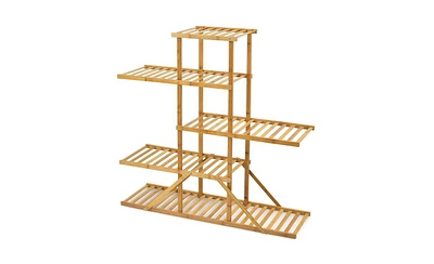 Slickblue Plant Stand for Stylish Indoor and Outdoor Plant Display and Organization