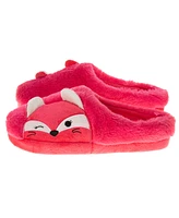 Squishmallows Little and Big Girls Fifi the Fox House Slippers